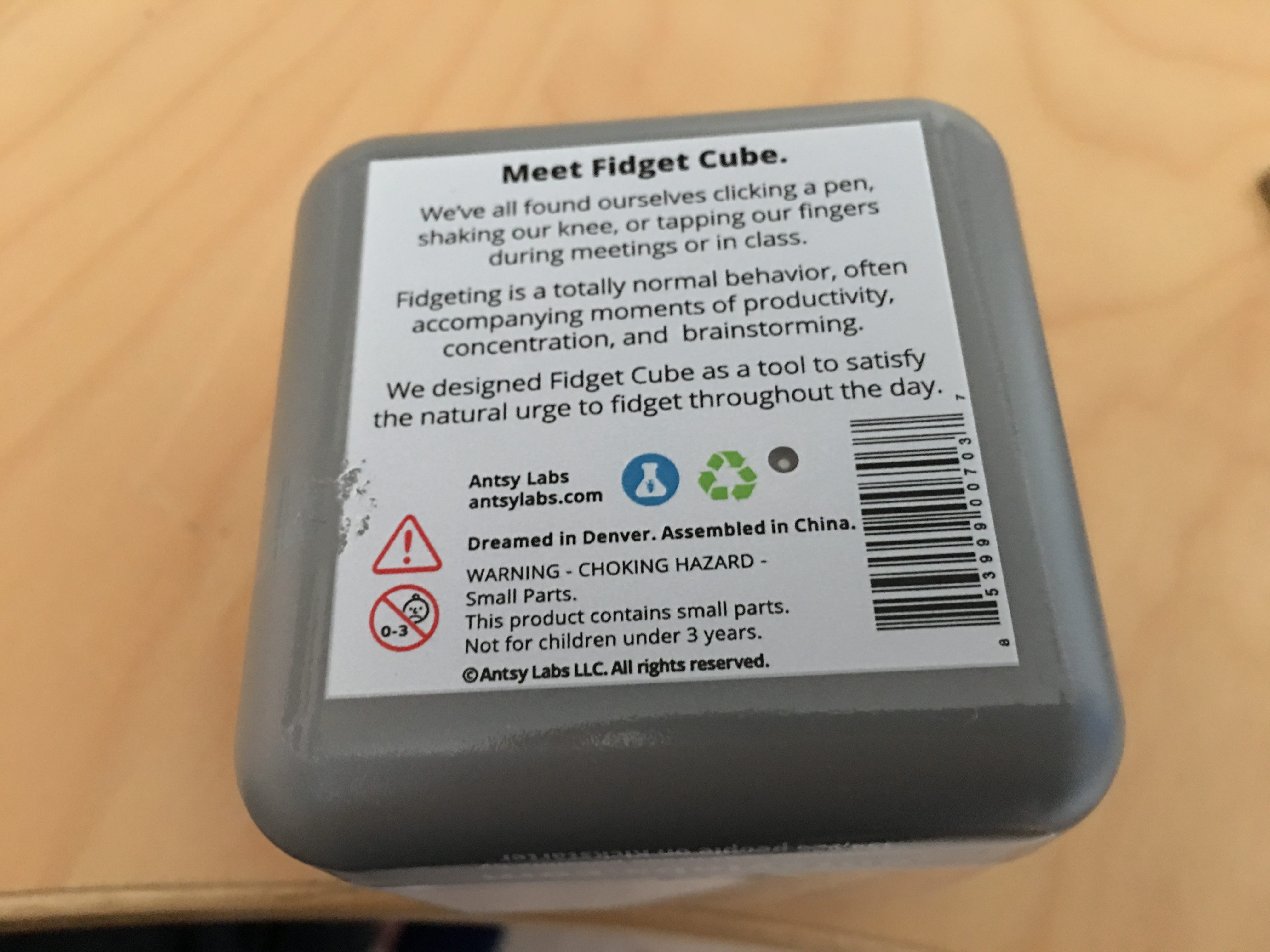 highline fidget cube