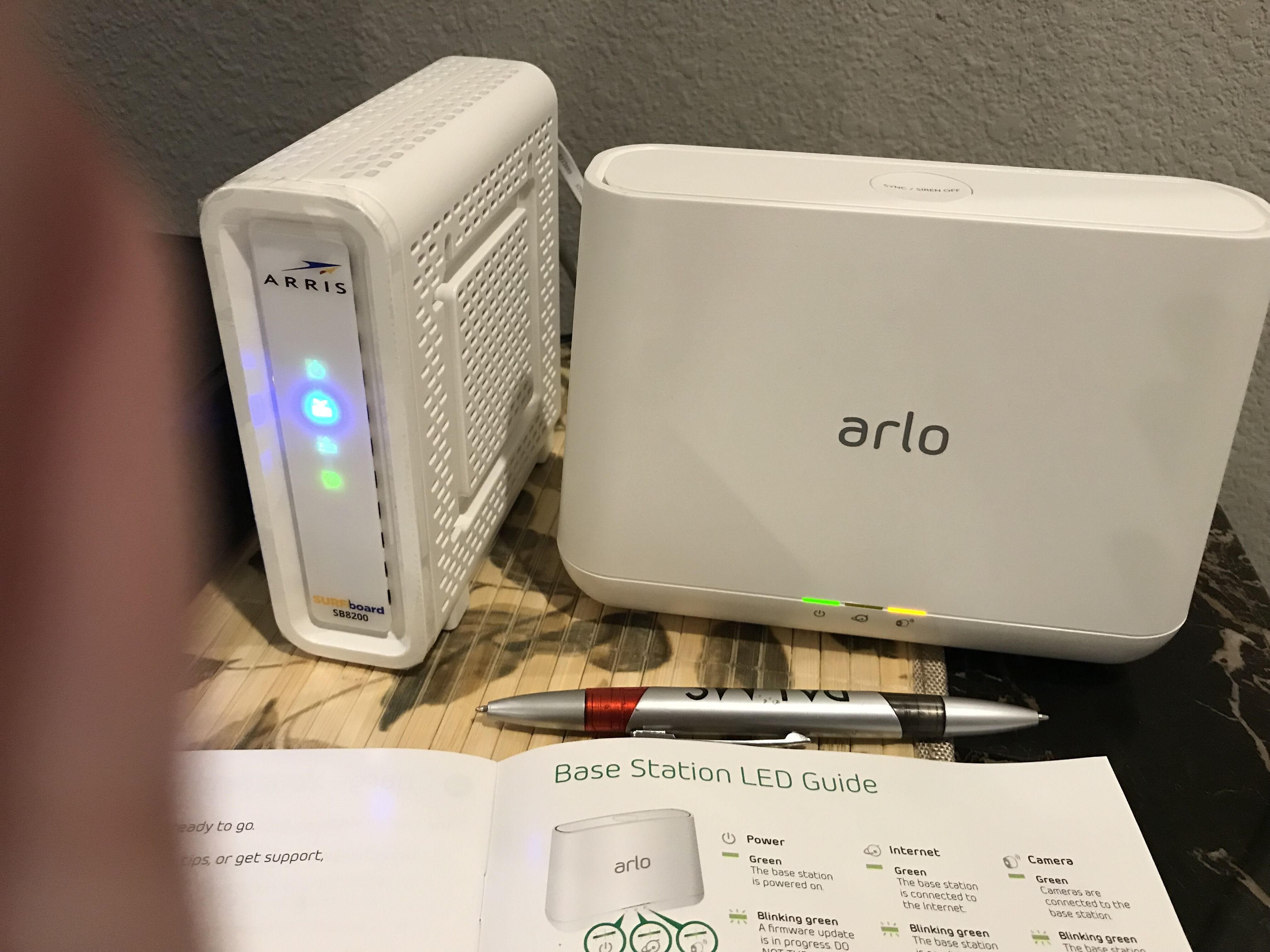 connecting arlo base station to wifi
