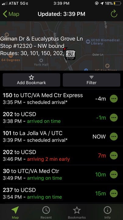 One Bus Away App Redesign. Viviana Davila, Maya Iyer, Andrew… | by Viviana  Davila | Medium