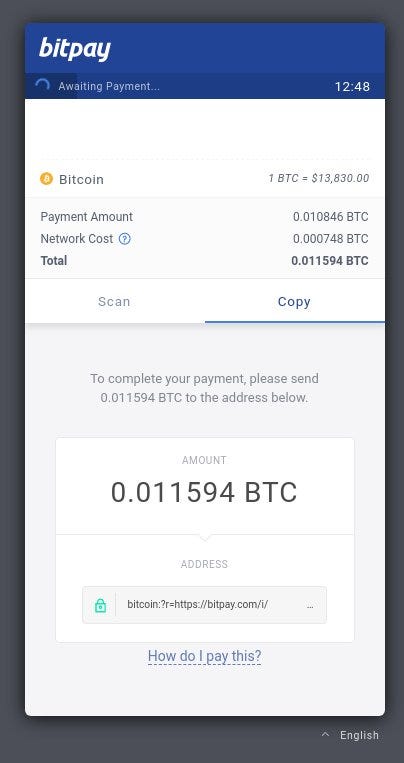 Bitpay Is Using The Payment Protocol To Take Your Privacy - 