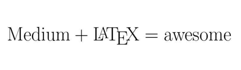 Latex Formula