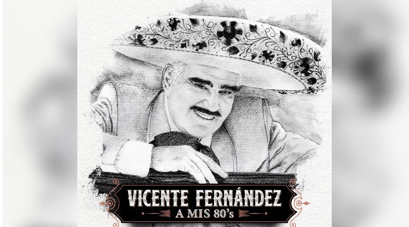 Vicente Fernández estrena álbum “A mis 80's” - Radiovisa Guaymas - Medium