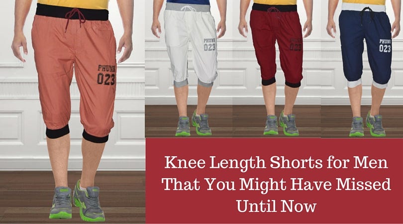 4 Guidelines To Carry Off A Knee Length Capri For Men That You