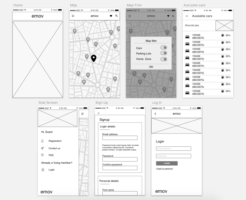 Using Sketch And Invision To Prototype The Emov App