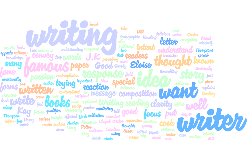 What is good writing when you write a letter to someone by 