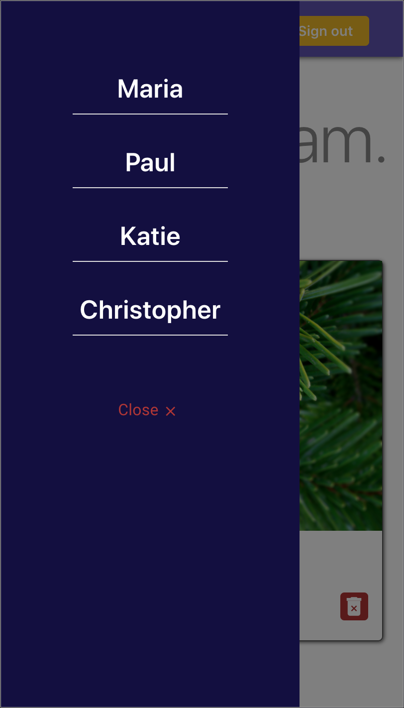 Sliding Side Panel Menu (Vue). Learning that “it’s a feature, not a
