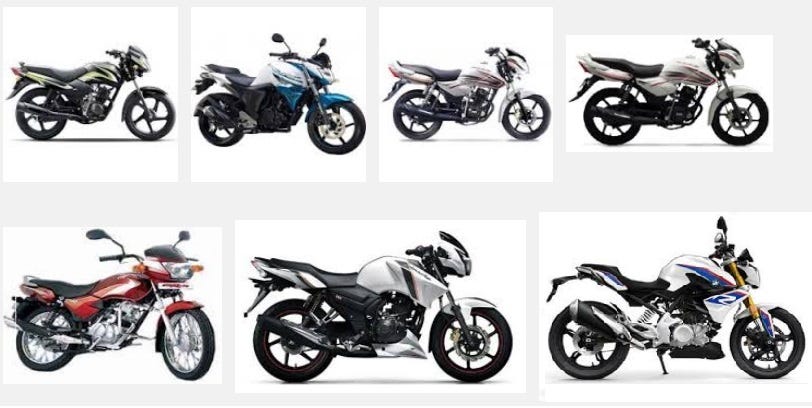 tvs all bikes