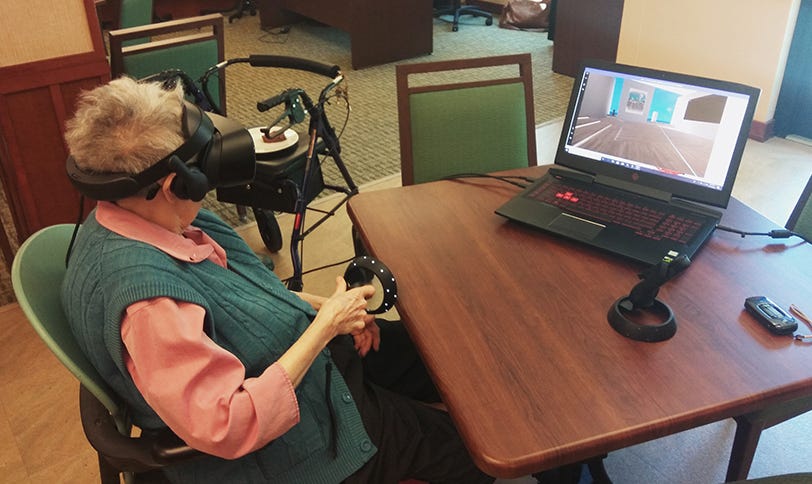 How Virtual Reality Benefits Seniors | by Aditi Khazanchi | Microsoft  Design | Medium