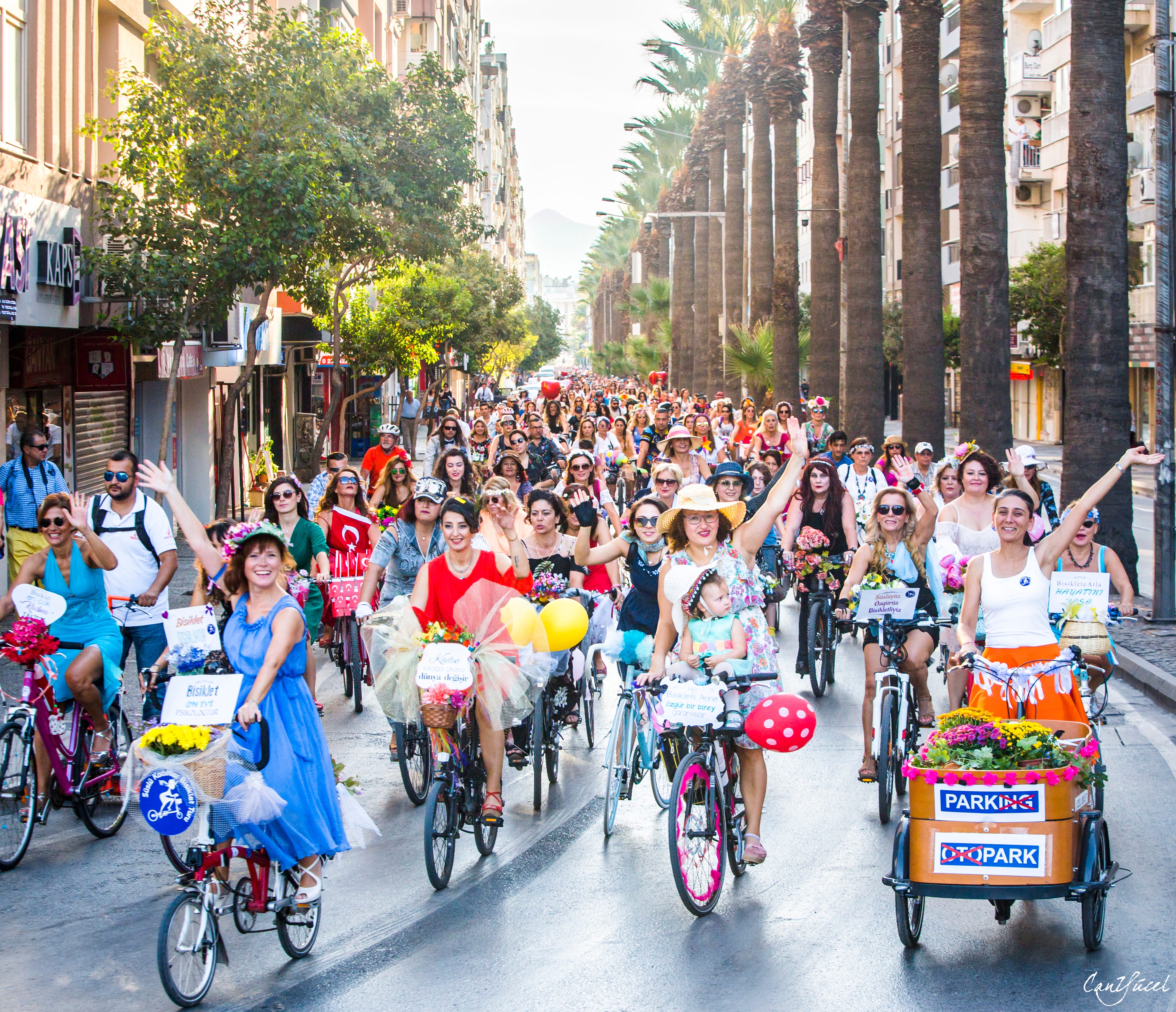 women's riding bike
