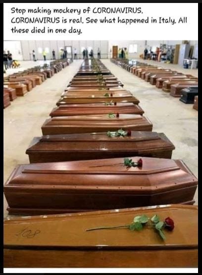 Mass Graves In Iran For Deceased Coronavirus Patients