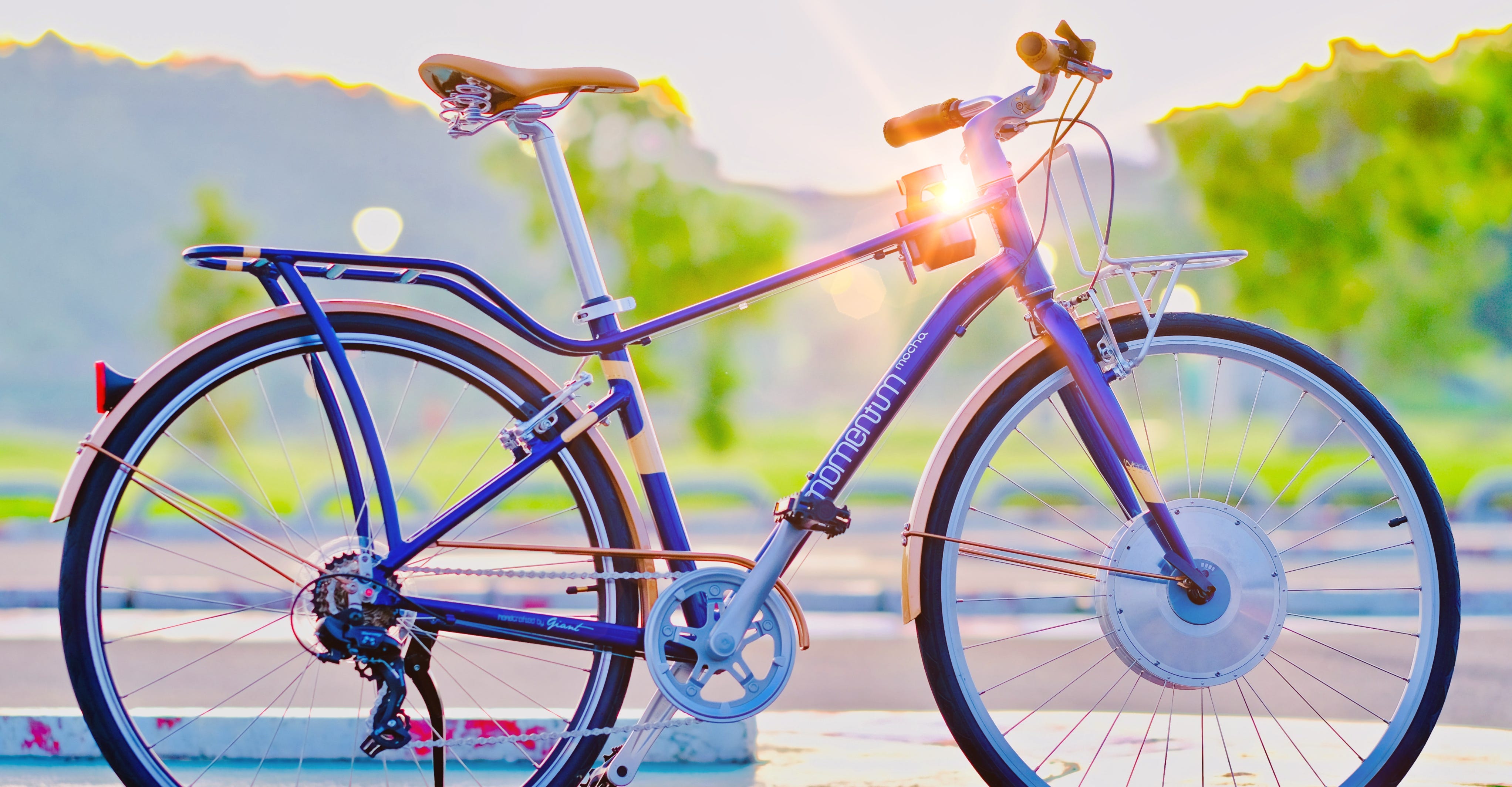 powered bike wheel