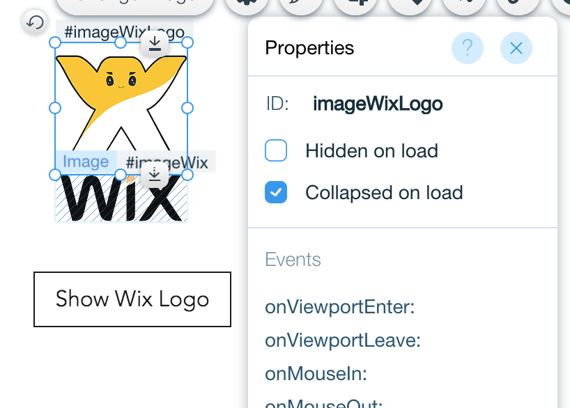 How to collapse or hide element on event(click, mouse hover, element  change) using Wix Code / Corvid | by Anna Doit | Medium
