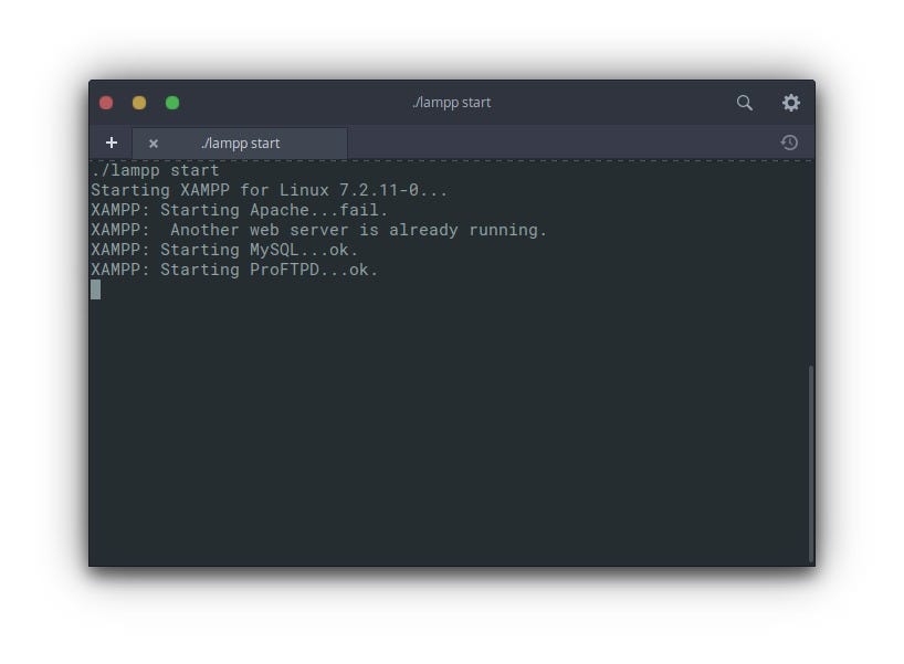 Solved Xampp Another Web Server Is Already Running By Kimiyuki Yukawa Medium