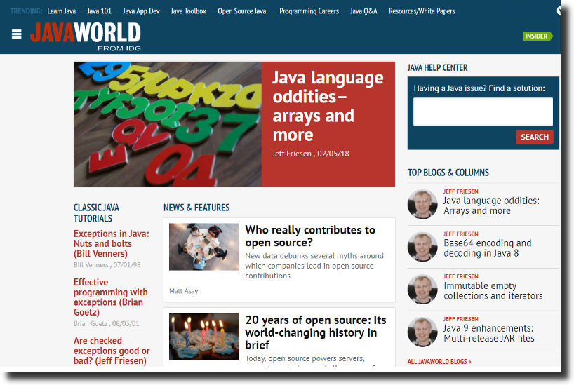 My favorite blogs and magazines about Java and programming. | by eqm ...