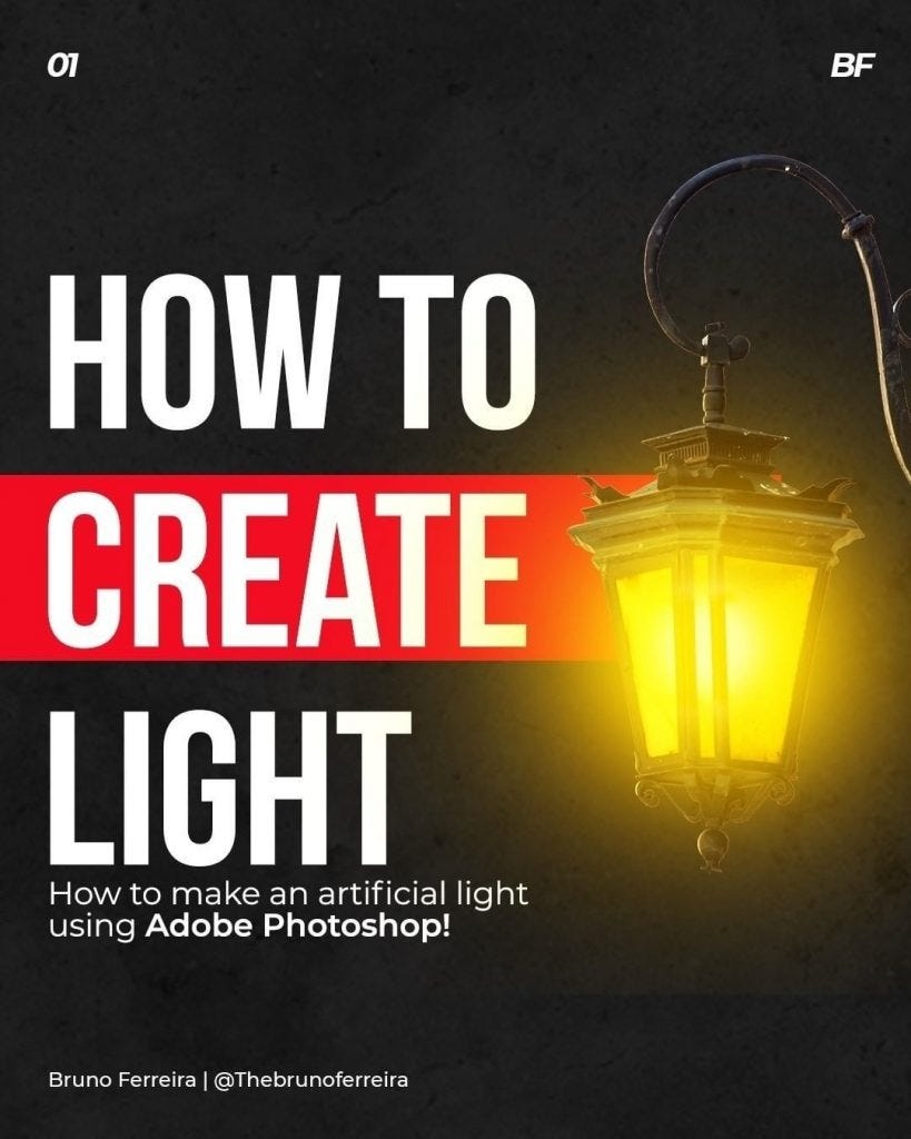 How to Create an Artificial Light Effect! by Ruslan Galba