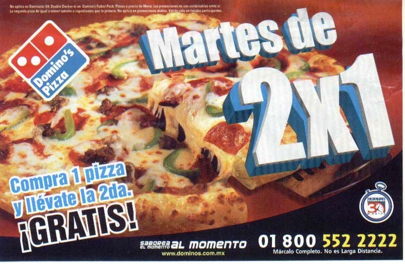 Domino's. este anuncio publicitario | by Lucy Salas |