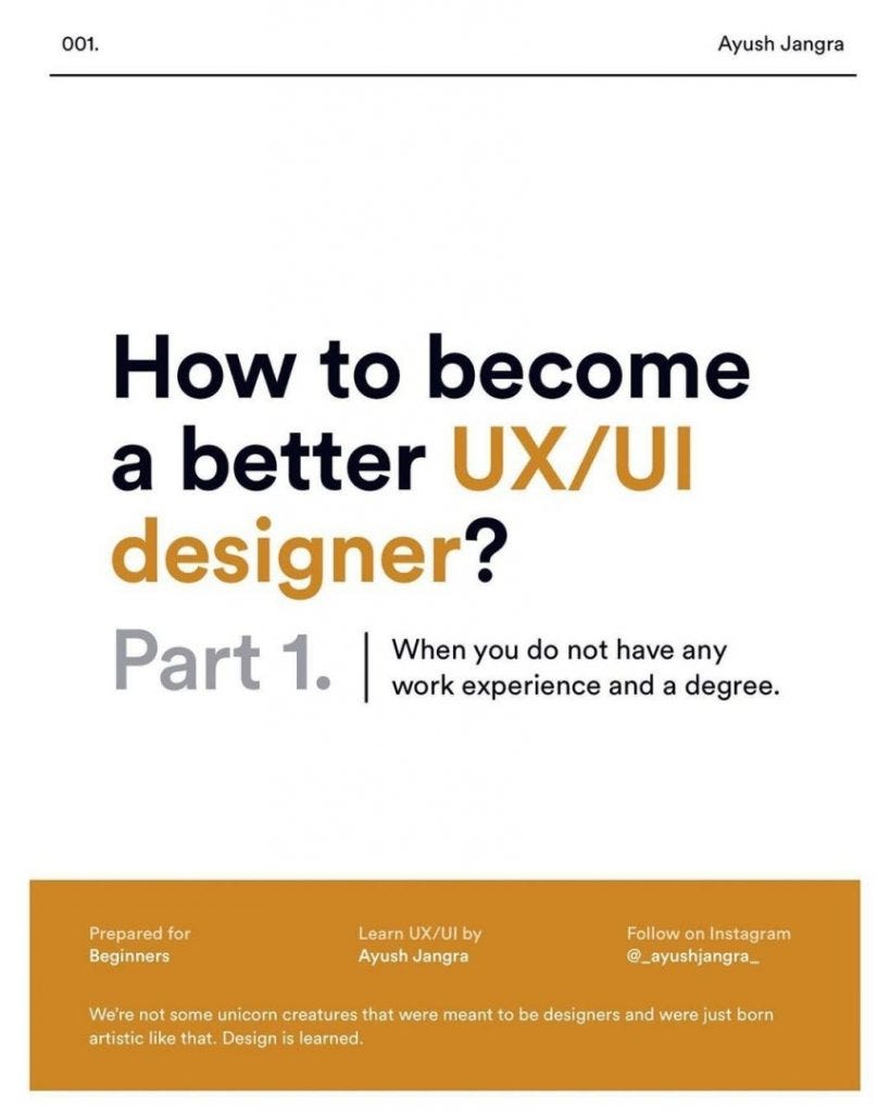 How to Become a Better UX/UI Designer? | by Ruslan Galba | @hellotegra |  Medium