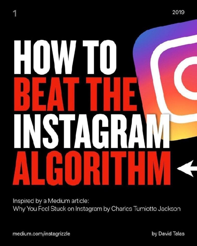 How to Beat the Instagram Algorithm? by Ruslan Galba Medium