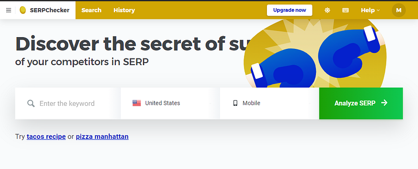 mangools SERPChecker(Local SERP analysis)