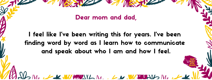 things to write to your mum