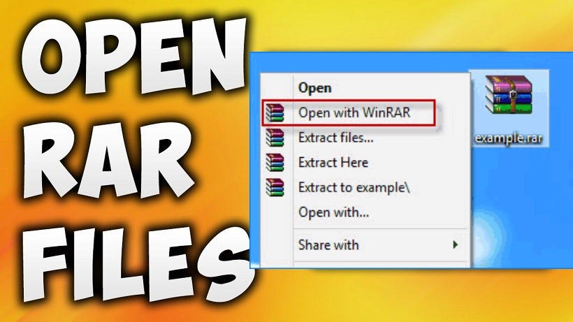 What Is A Rar File And How To Open In Windows 10 Way Binary