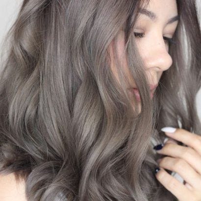 Warna rambut grey brown