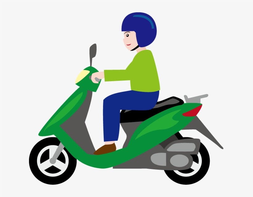 yo bike image clipart