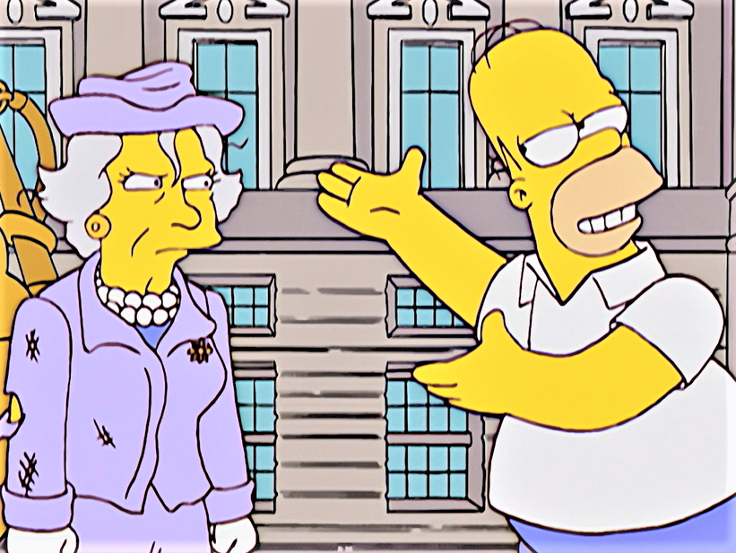 Did The Simpsons Predict The Death Of Queen Elizabeth II In One Of 