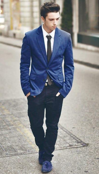 Mastering Blue Suit Combinations 