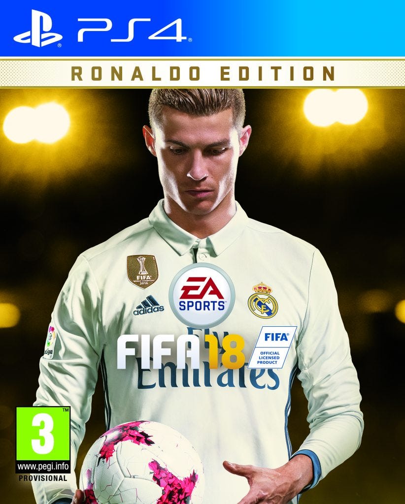 Cristiano Ronaldo, el elegido para la portada de FIFA 18 | by Joan Romero |  Medium