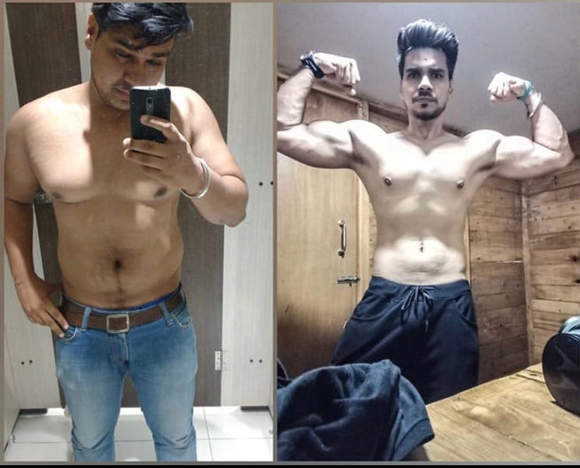 FROM FAT (95KG) TO FIT (75 KG). I was always a healthy kid from the… | by  Nitish Sharma | Medium