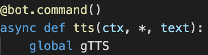 Programming Discord Bot Tts Tts Hello There By ron Santa Cruz Medium Programming Discord Bot Tts Tts Hello There By ron Santa Cruz Medium