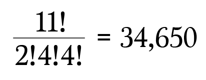 number of ways to permute a word number of ways to permute a word
