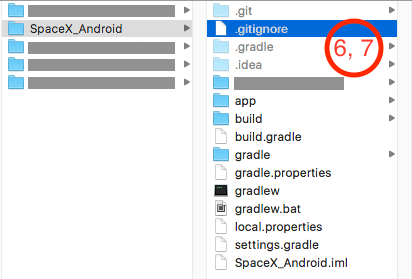 Как добавить файл в gitignore android studio