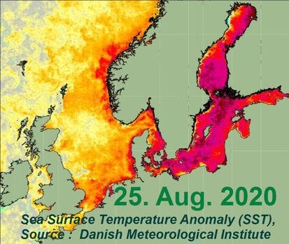 The North And Baltic Seas Prevent The Siberian Cold From Rolling Over Europe By Dr Arnd Bernaerts Feb 21 Medium