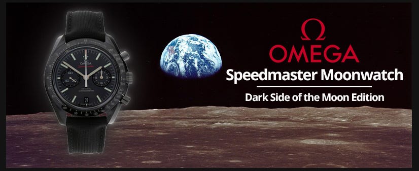 speedmaster omega dark side of the moon