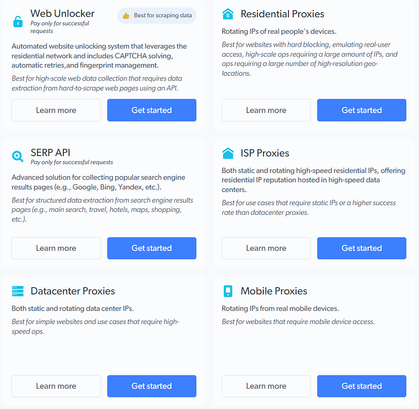 Bright Data Services