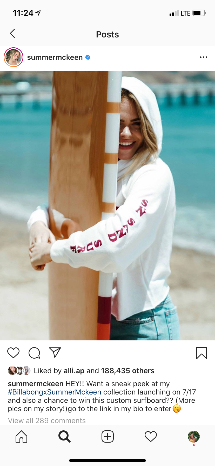 Billabong Partners with Instagram Blogger | by Corinna Pohl | Medium