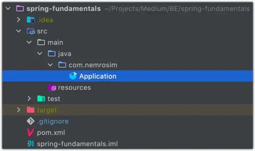 Как создать приложение с помощью фреймворка Spring Java.