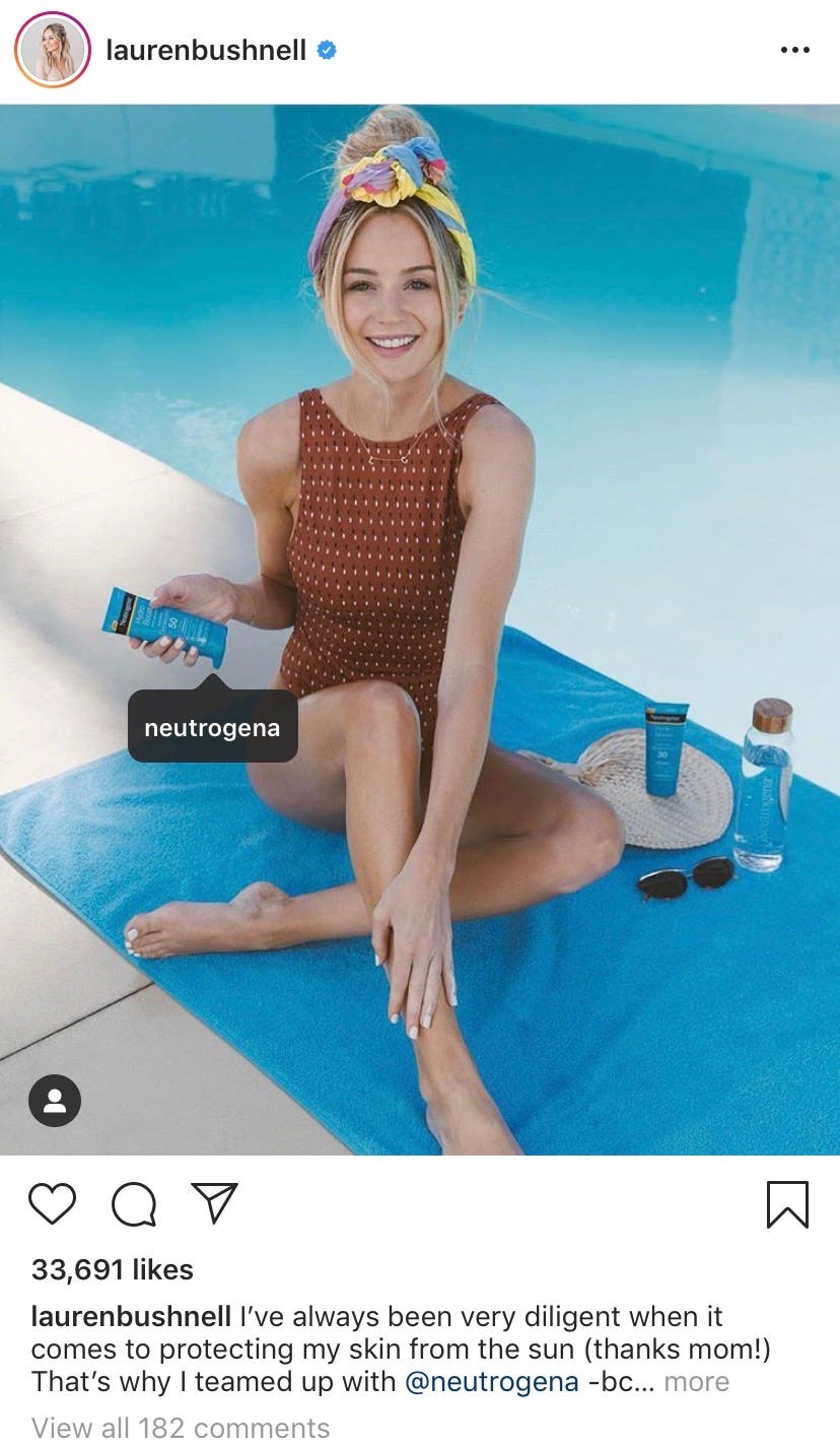 Neutrogena Partners with Influencer Lauren Bushnell to Promote  Sun-Protected Skin this Summer | by Julia Muller | Medium