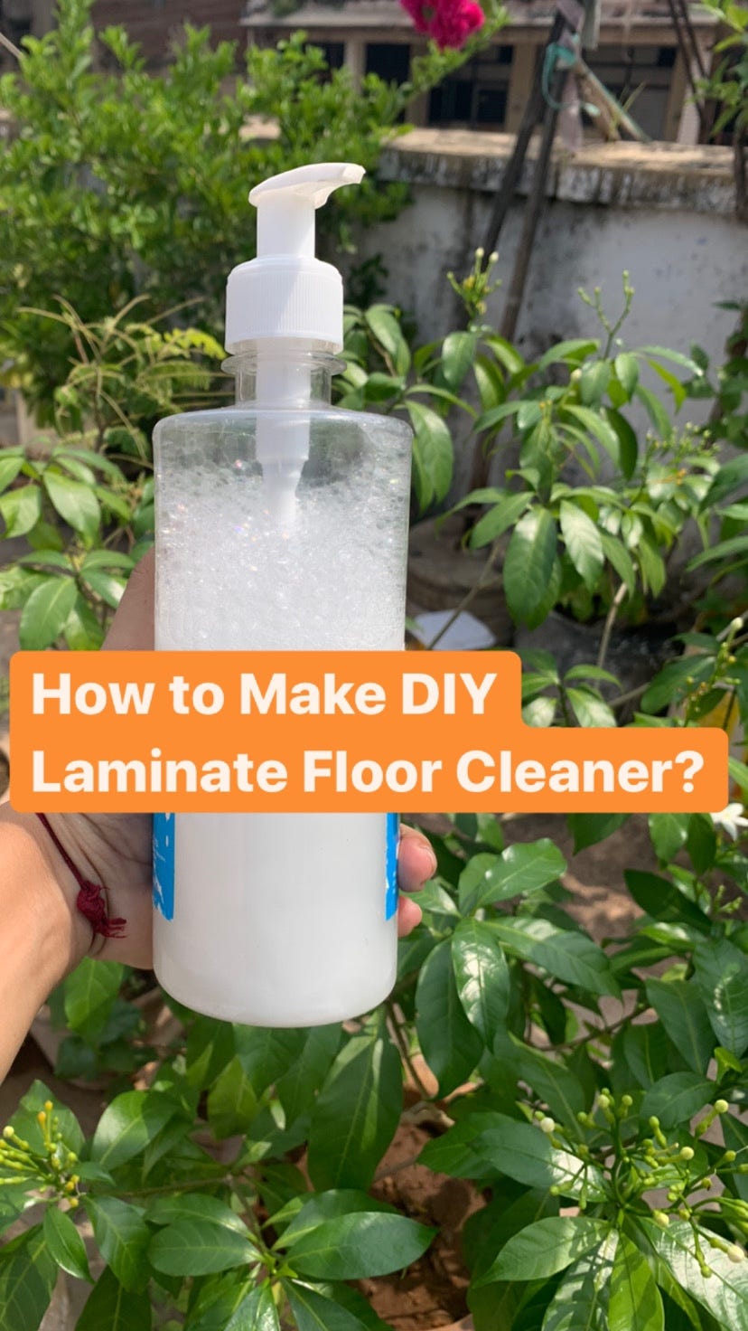 How to Make DIY Laminate Floor Cleaner? | by Akriti vyas | Medium