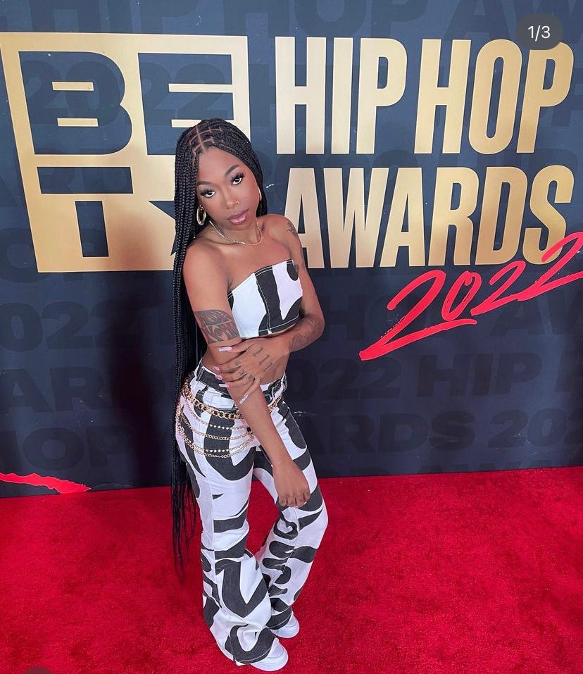 Baltimore Rapper Deetranada appears on 2022 BET Hip Hop Awards Cypher