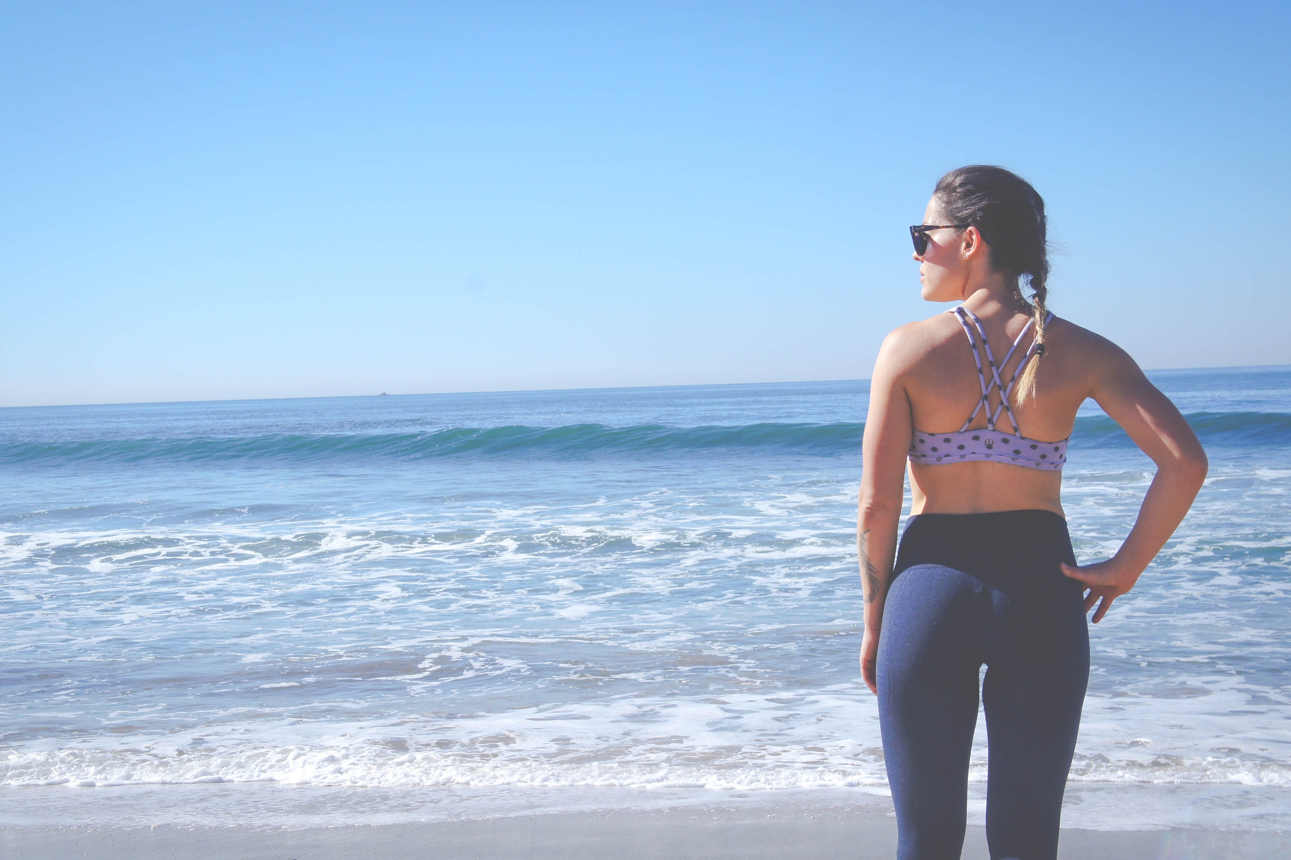 yoga pants from recycled water bottles