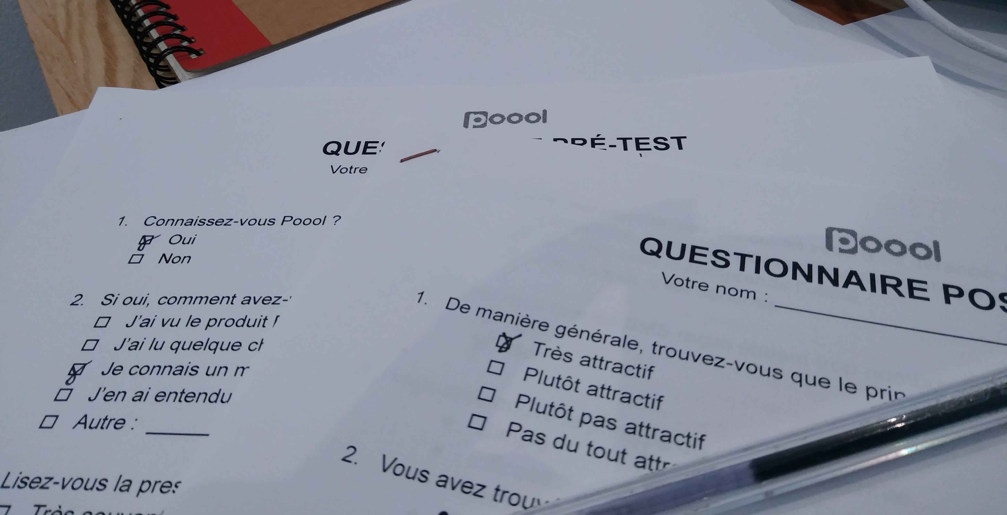 Rencontre des résultats de test Persona