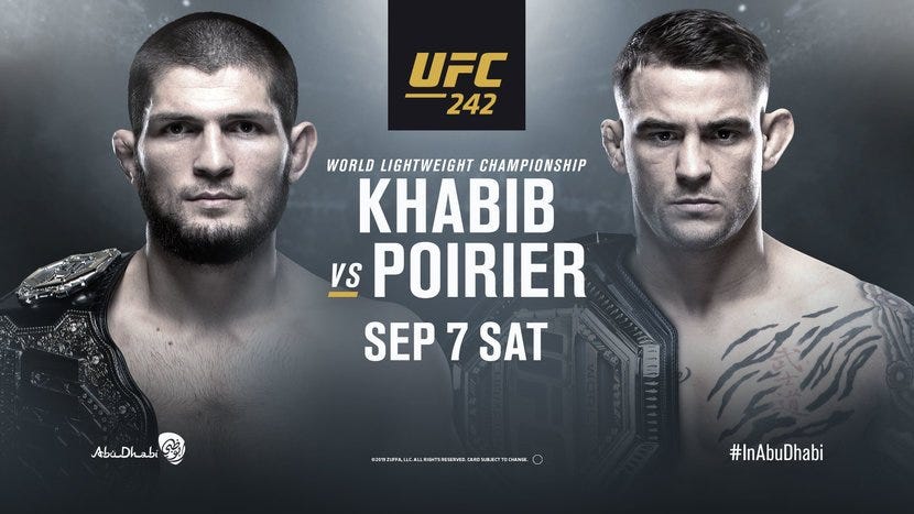 ufc 242 live free