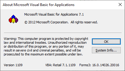 microsoft visual basic for applications core microsoft visual basic for applications core