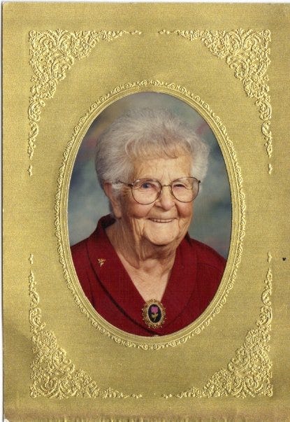 Image of my grandma Shaw