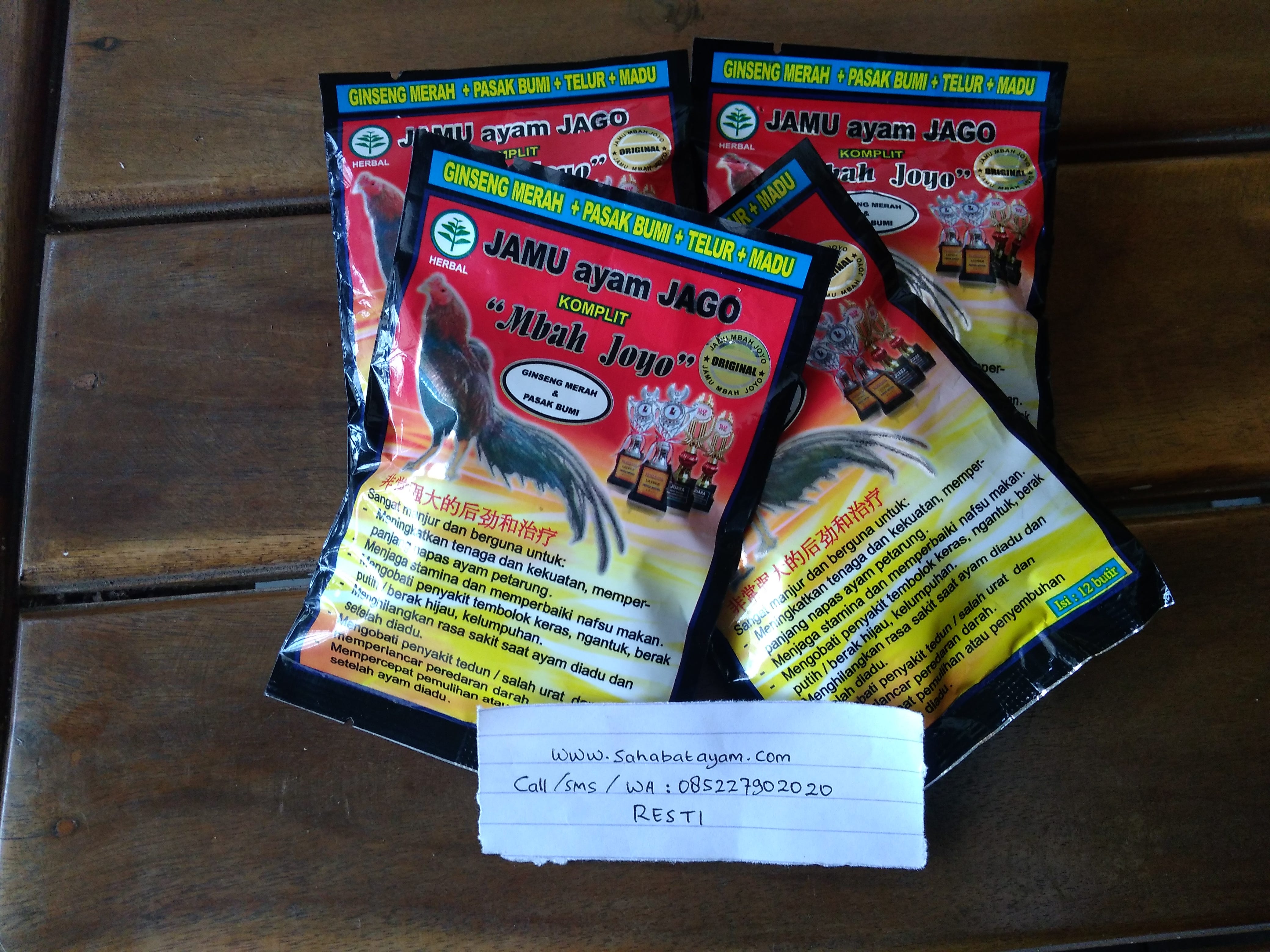 Aturan Pakai Jamu Ayam Mbah Joyo Ini Aturannya