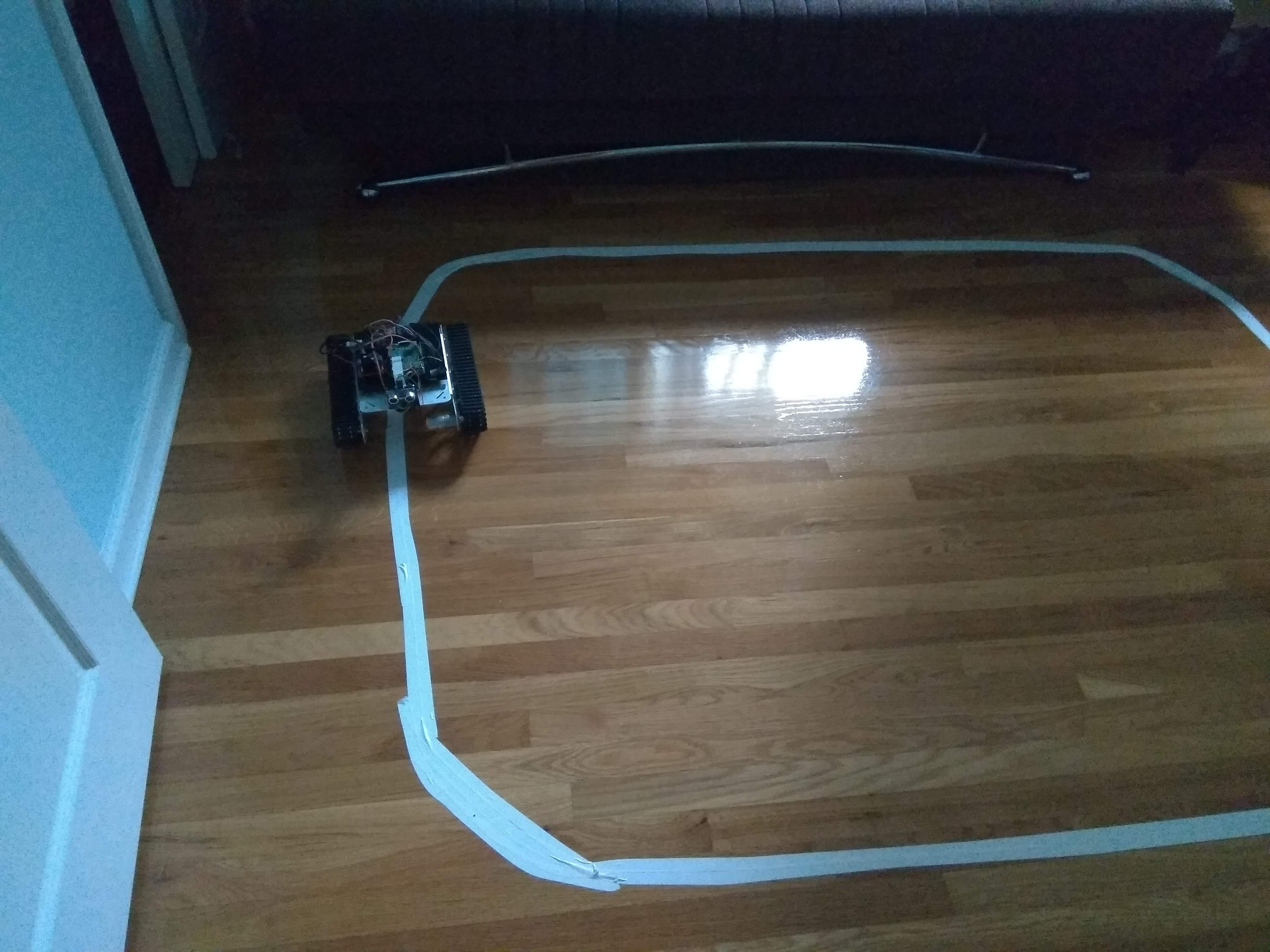 raspberry pi opencv line follower