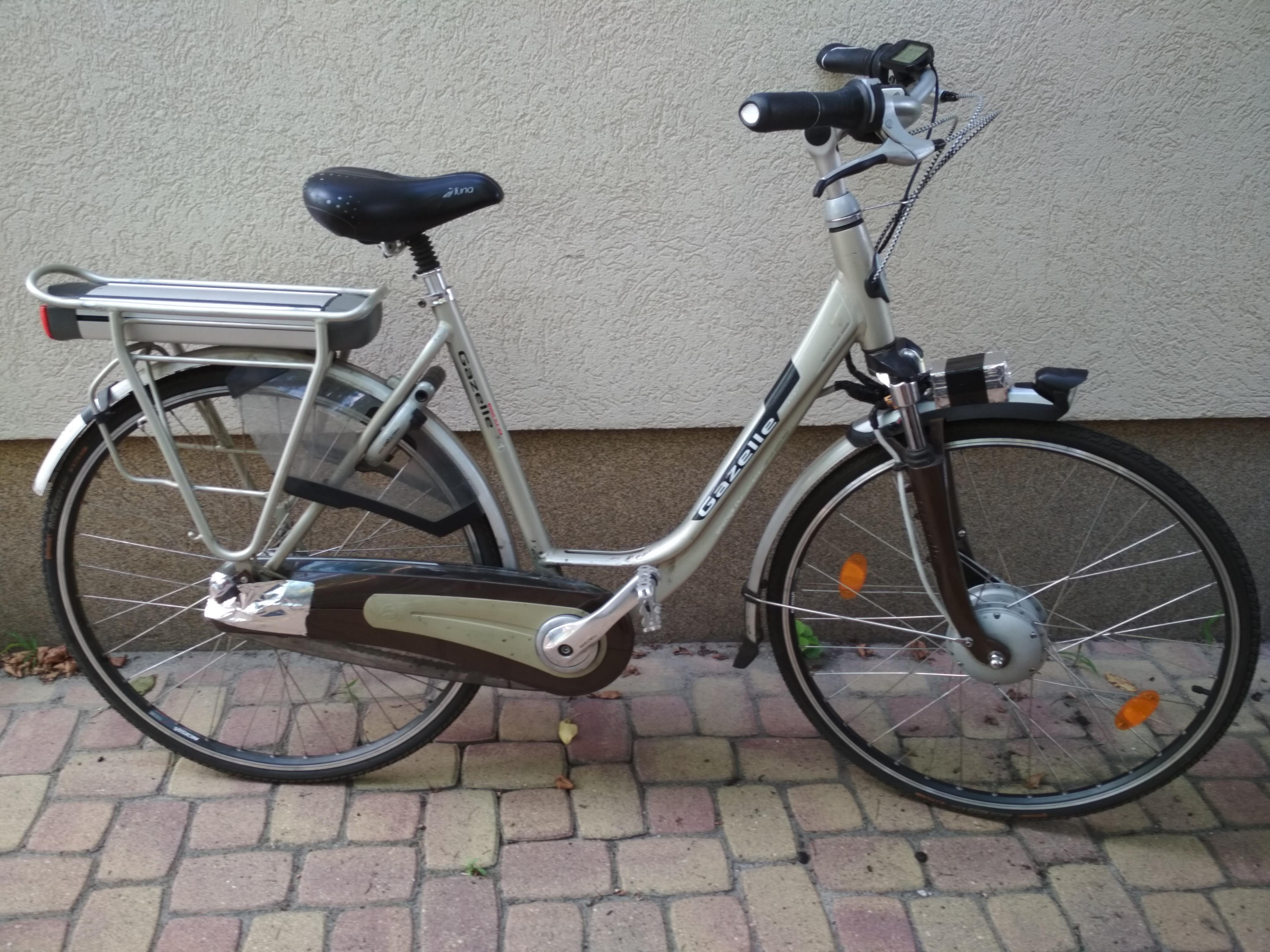 e bike gazelle orange innergy